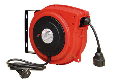 Carrete de cable eléctrico resistente a los choques del polipropileno con rojo del triturador de la carga excesiva