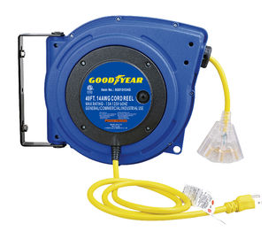 Carrete retractable encendido LED de la manguera de aire de Goodyear del conector con la función doble del ajuste