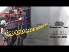 Manguera en espiral de nailon